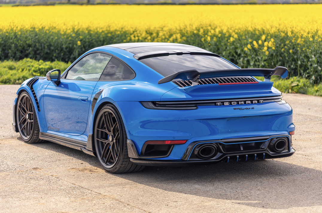 Porsche 911 3.7T 992 Turbo S 4WD Techart by ES Motor Porsche. 1060Bhp gallery image 9